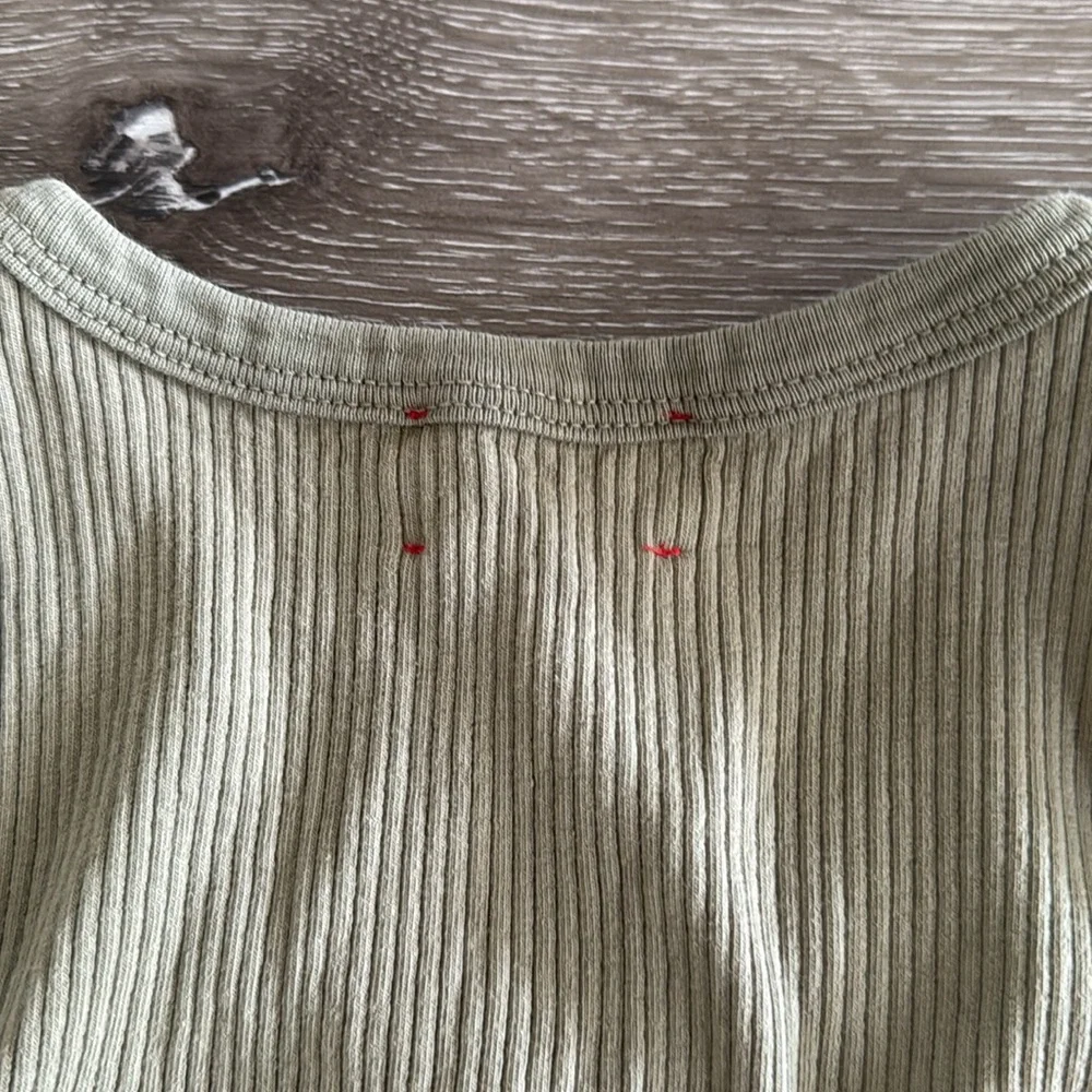 XiRENA Olive Green Ribbed Tank Top - Picture 6 of 6